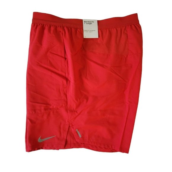 Nike Flex Stride Short 7" Standard Fit - University Red - Reflective Silver-Sz L - Picture 4 of 12